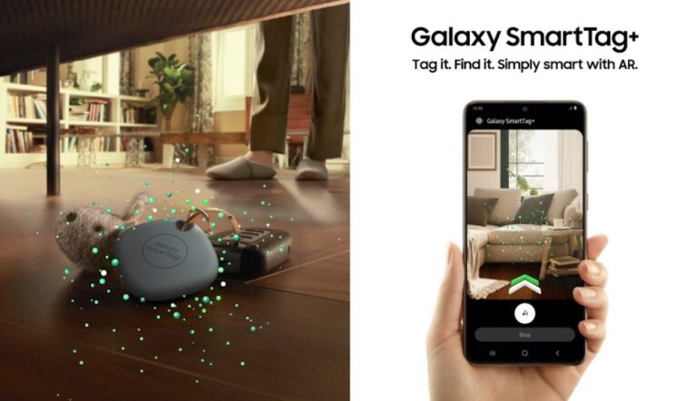 Galaxy SmartTag Plus: Gegenstände finden mit Augmented Reality