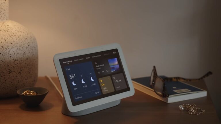 Google Nest Hub 2 Test: Dünner Klang im Schlafzimmer
