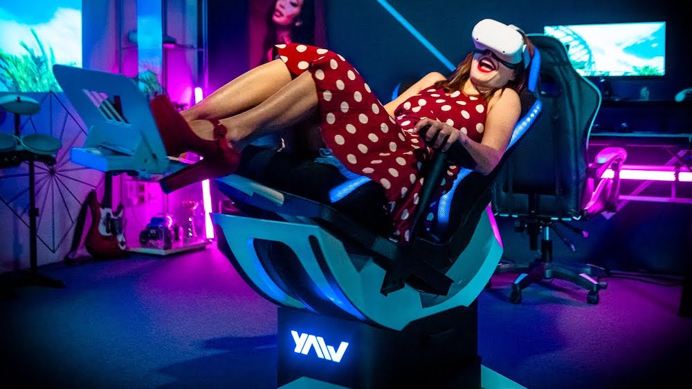 VR-Stuhl Yaw 2: Kickstarter endet erfolgreich