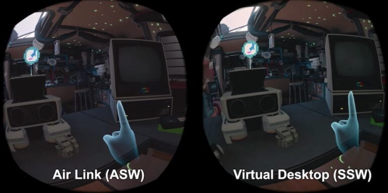 Virtual Desktop: Besser als Air Link dank neuer Rendertechnik?