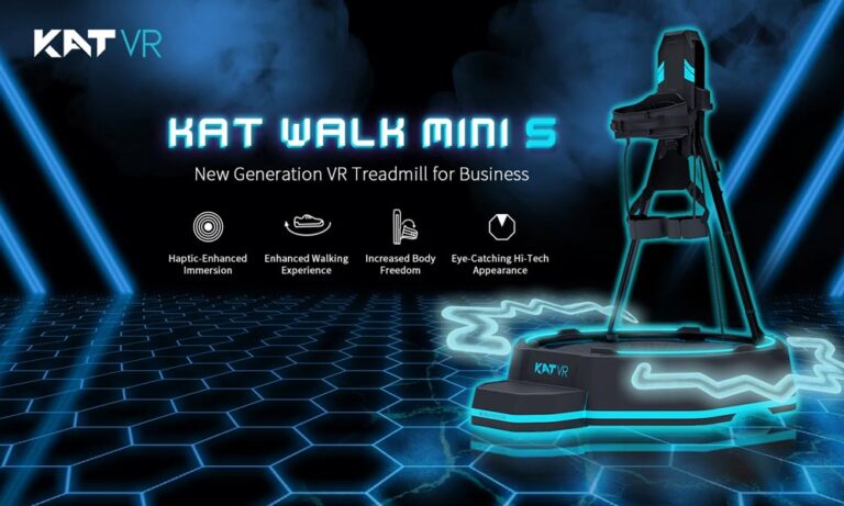 KAT Walk Mini S: VR-Laufband für Unternehmen und Arcades