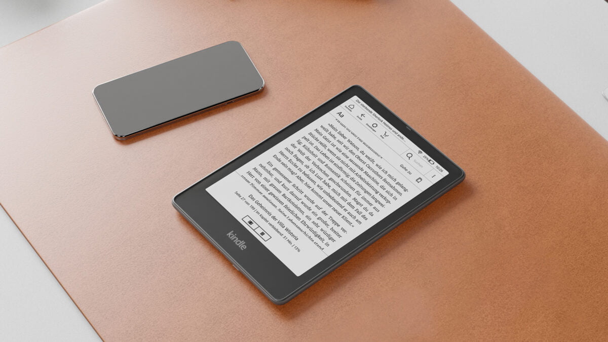 Der neue Kindle Paperwhite ist Amazons bislang größter E-Reader.