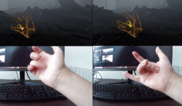 SteamVR: Fingertracking per Neuro-Interface