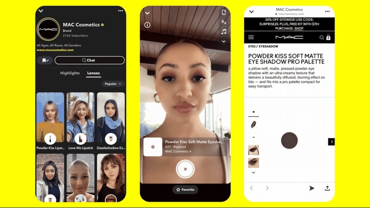 Snap: Augmented Reality im Online-Shopping schlägt Influencer-Meinung