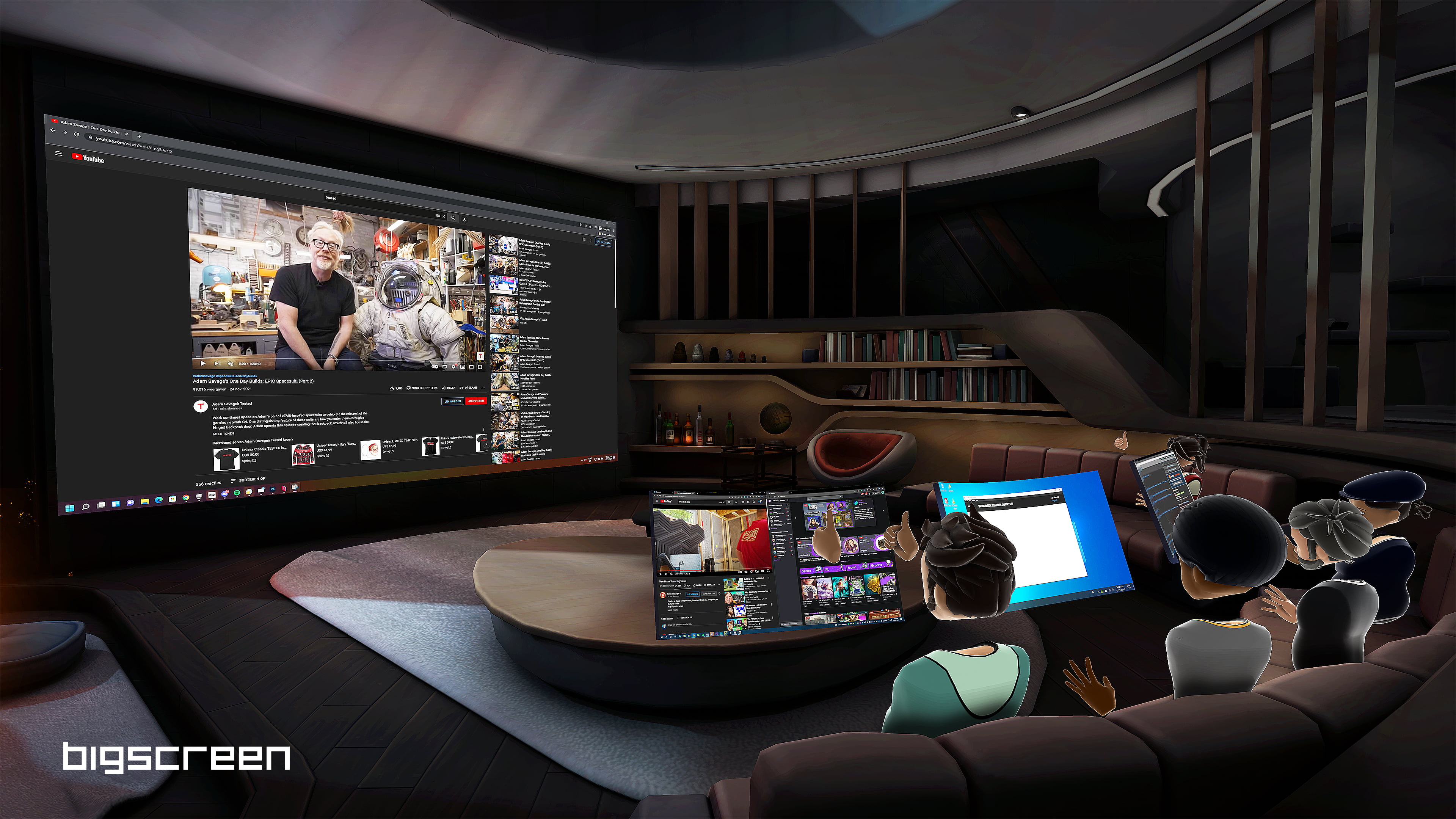 Bigscreen: VR-Kino-App Update bringt bessere Quest-Performance & mehr
