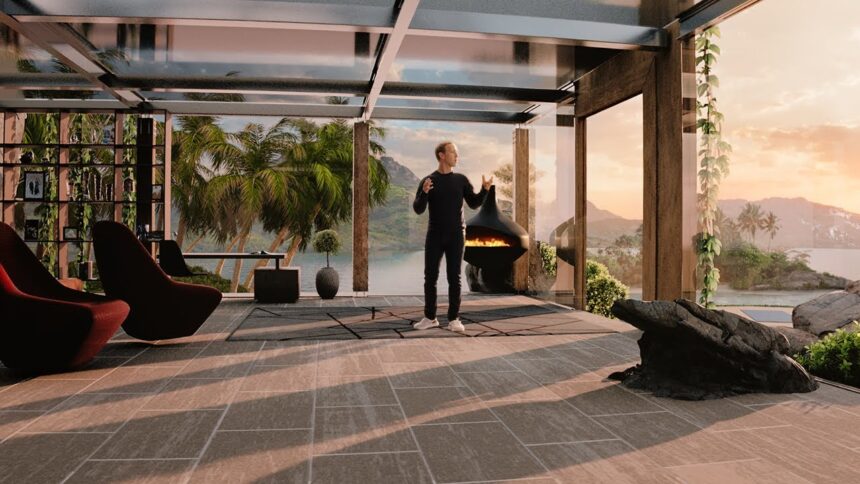 Mark Zuckerberg stellt sein virtuelles Wohnzimmer vor