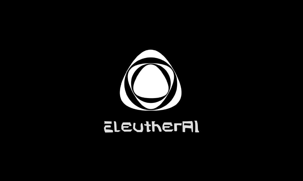 Das Logo von EleutherAI, ein abgereundetes Dreieck
