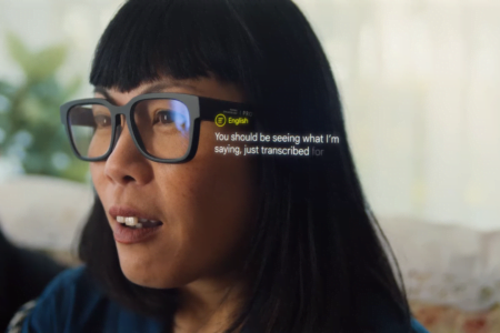 Google zeigt neue Tech-Brille für Universalübersetzung