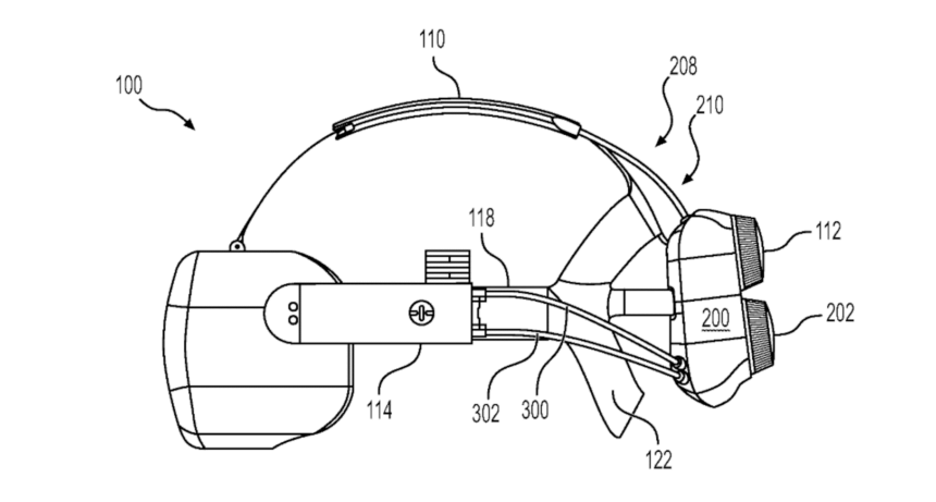 Valve's patent drawing may already show the upcoming VR glasses 