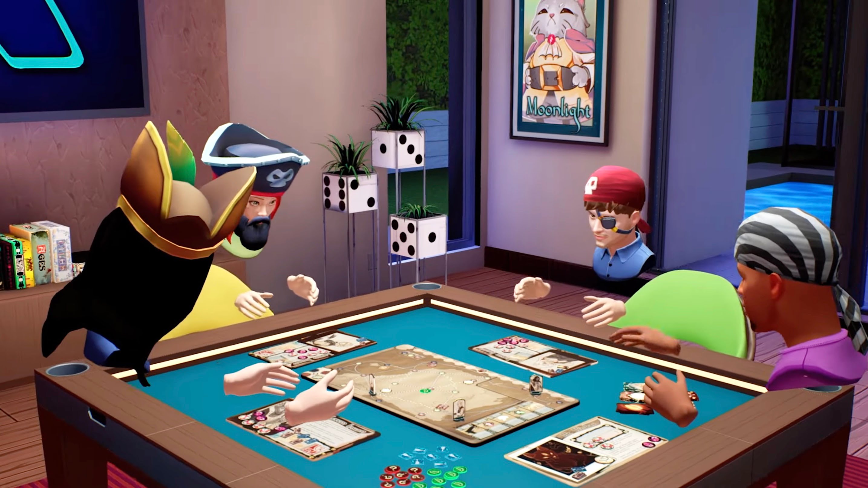 "All on Board" bringt Brettspielabende in die Virtual Reality