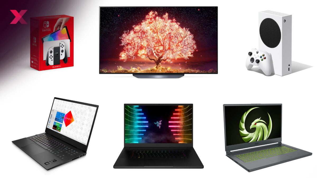Heute in den Deals: Gaming Laptops von MSI, Razer und HP, LG Smart-TVs mit 120 Hz, Xbox Series S, Nintendo Switch OLED und mehr.