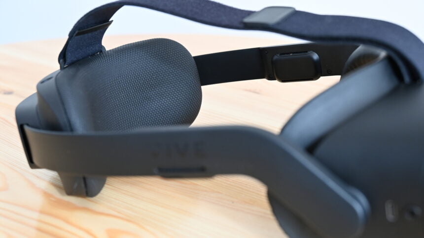 Kopfhalterung der VR-Brille Vive Focus 3, Hinterkopf