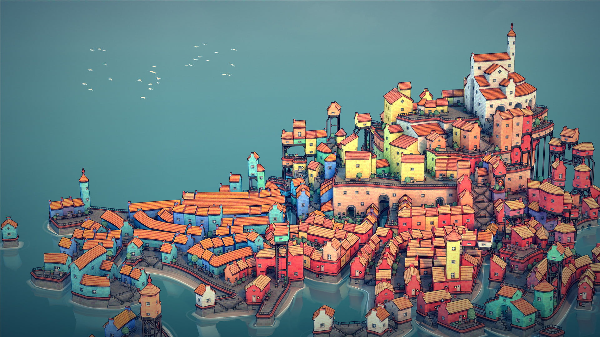 Townscaper: City-Builder kommt für Quest 2 und Pico-Geräte