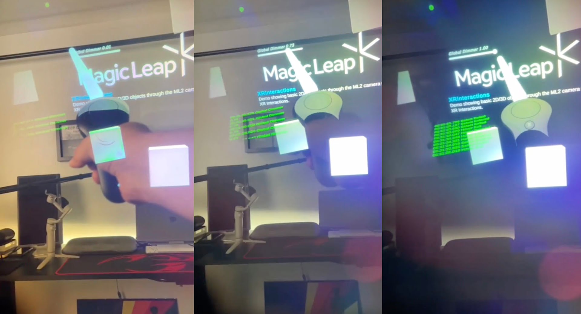 Magic Leap 2: Video zeigt Dimming-Feature in Aktion