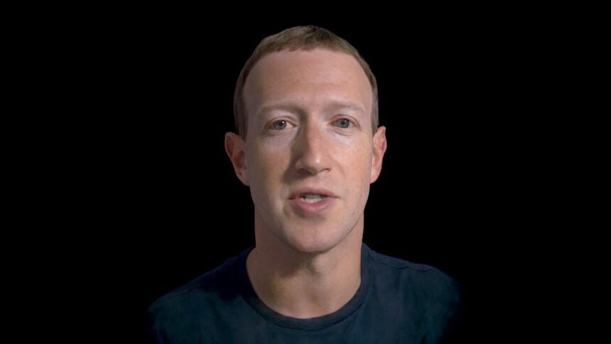 Fotorealistischer Codec-Avatar von Mark Zuckerberg.