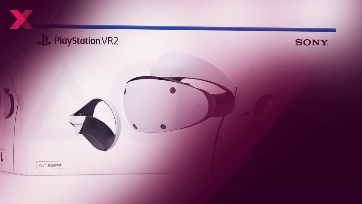 Die Verpackung von Playstation VR 2