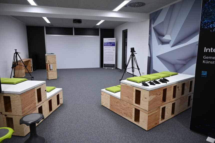 Schulungsraum für VR bei imsimity GmbH in St. Georgen