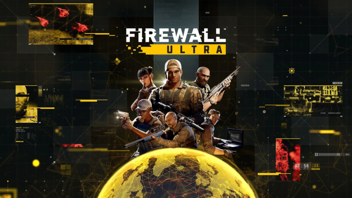 Das Artwork für Firewall Ultra zeigt sechs bewaffnete