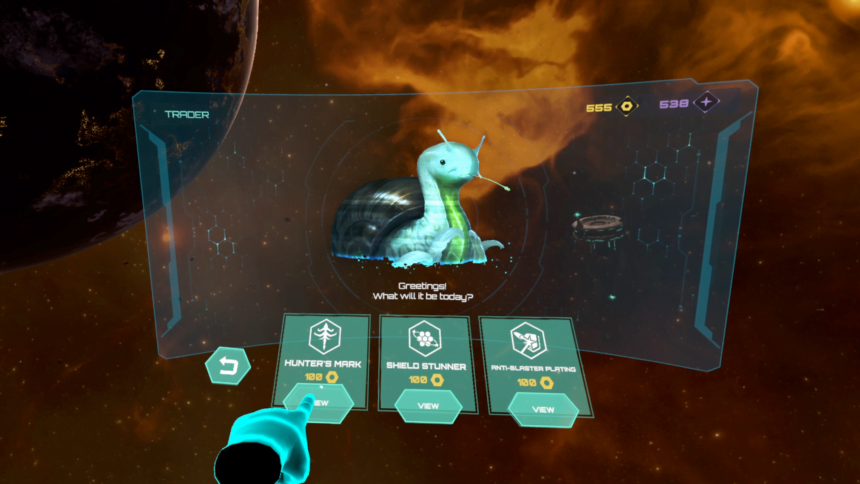 Händlerrasse im VR-Spiel Ghost Signal: A Stellaris Game
