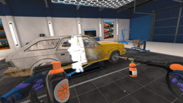 Meta Quest 2: In diesem VR-Spiel poliert ihr schmutzige Autos