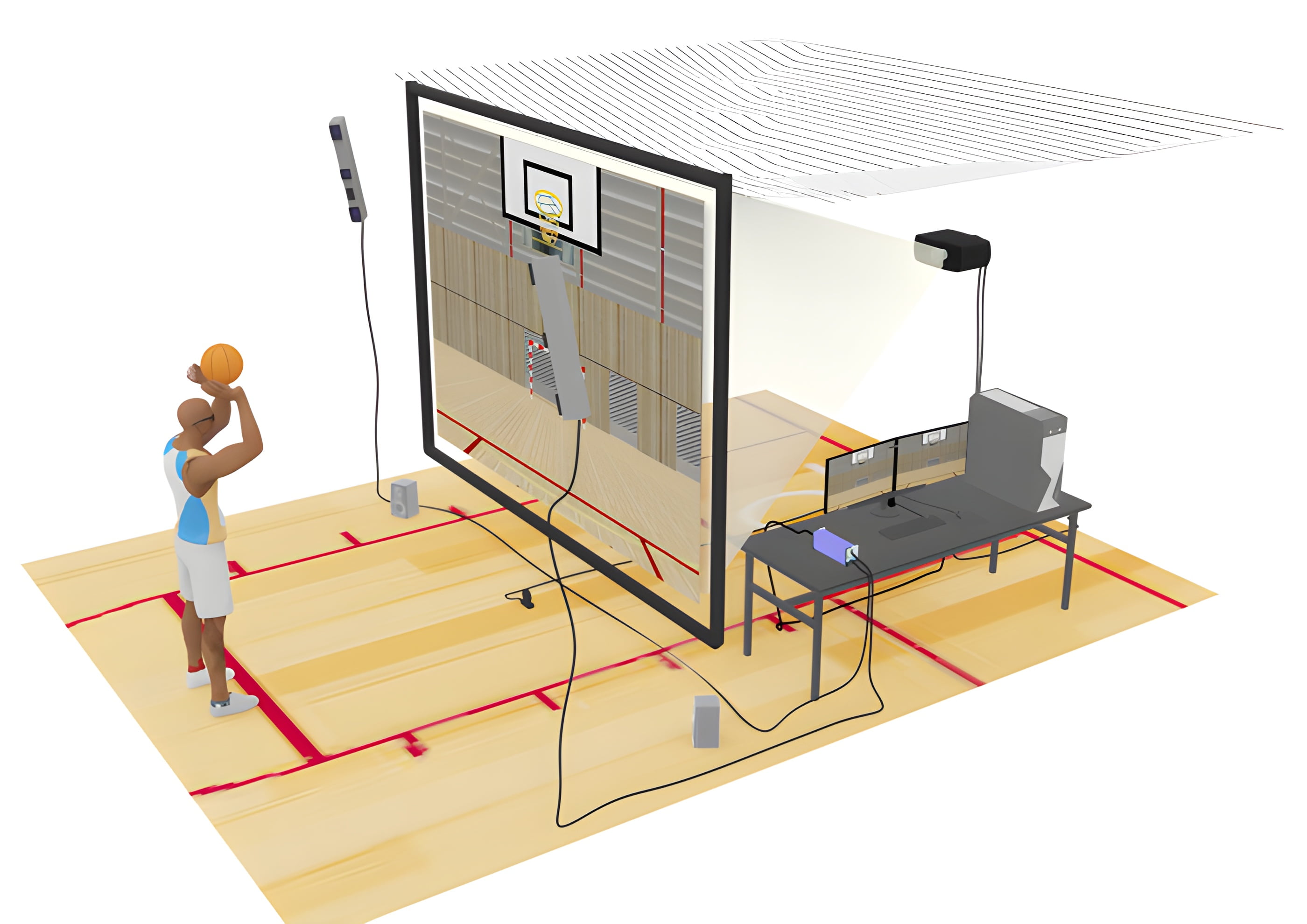 Kann VR dabei helfen, Basketball-Talente zu erkennen?