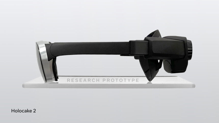 Der Holocake-2-Prototyp mit ultradünnem Profil