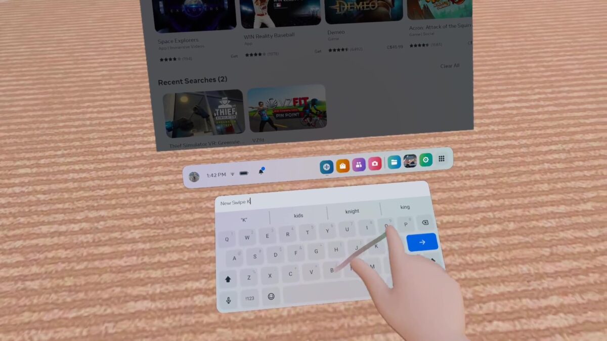 Meta Quest Swipe-Tastatur und andere v56-Updates ausprobiert