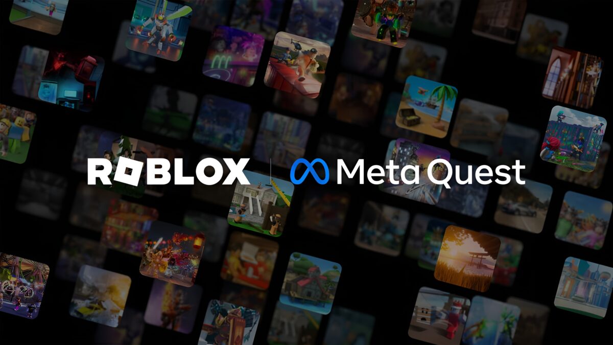 In Meta Quest kannst du Roblox-Welten besuchen.