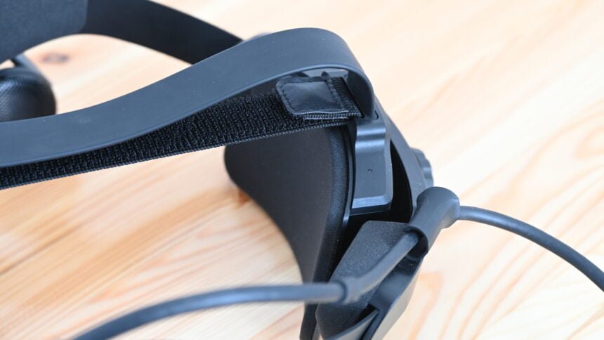 Akku und Backplate der VR-Brille Pimax Crystal
