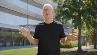 Tim Cook schaut viel fern mit Apple Vision Pro