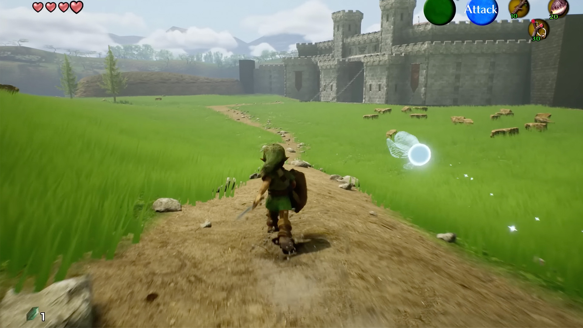 So sieht Zelda Ocarina of Time in Unreal Engine 5 und VR aus