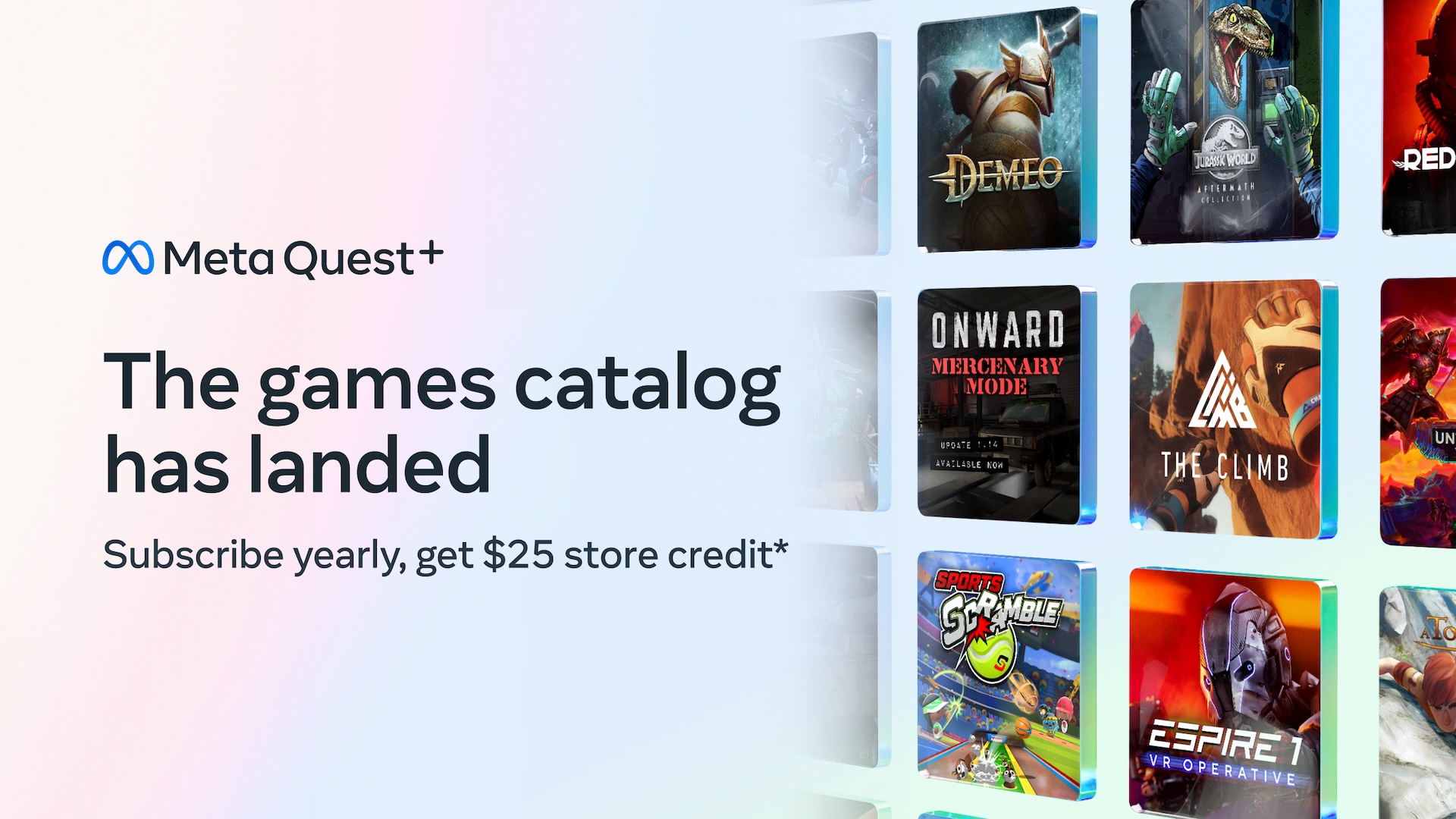 Meta Quest+ bekommt ein viel attraktiveres SpieleAngebot