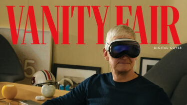 Das ist das erste Foto von Tim Cook mit Vision Pro