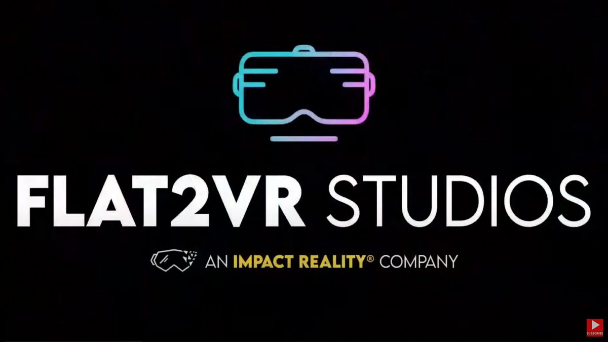 Logo der Flat2VR Studios.