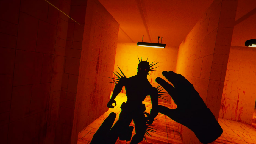 Während ihr euch in Cold VR durch die Backrooms bewegt, werdet ihr von Gegnern verfolgt, die euch nicht berühren dürfen.