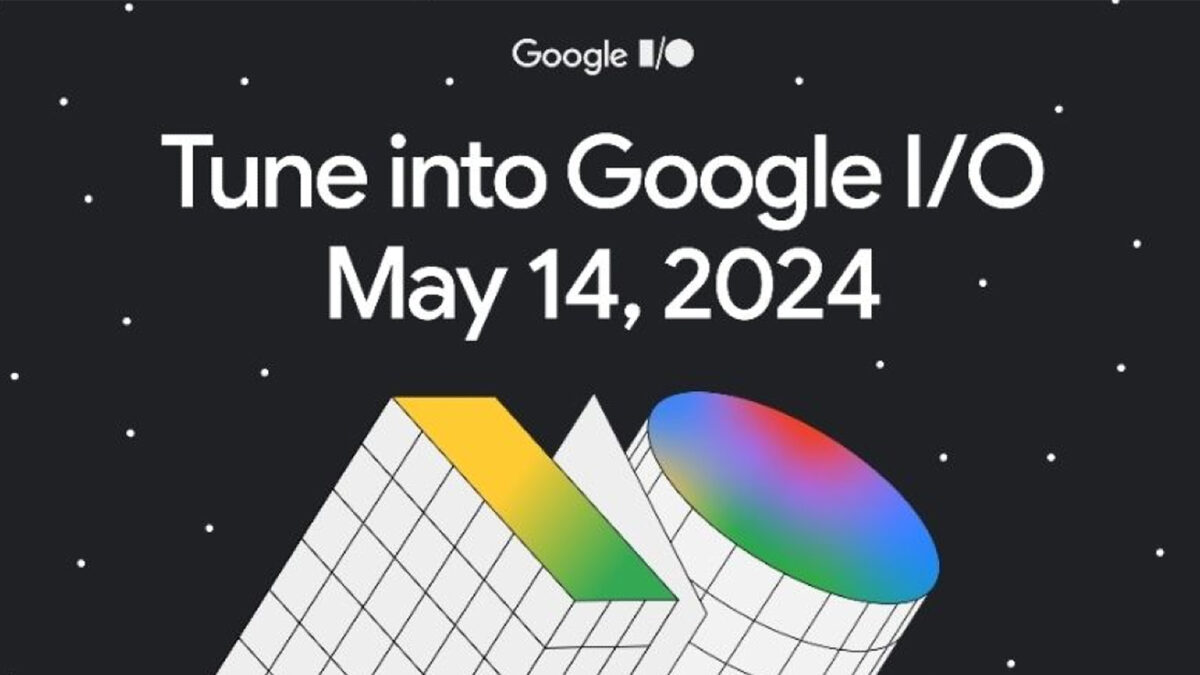 Werbebild für Google I/O.