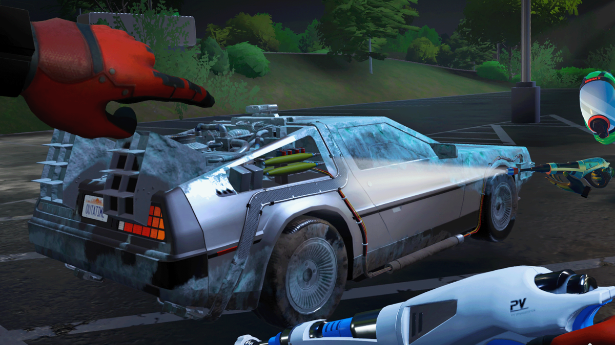 Quest 3: Ab sofort dürft ihr den DeLorean aus Zurück in die Zukunft von VR-Schmutz befreien