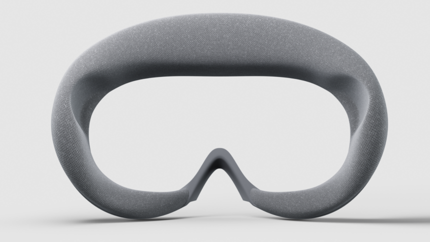 Das Pico Gesichtspolster für die VR-Brille Pico 4 Ultra.