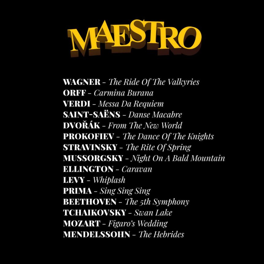 Maestros Trackliste.