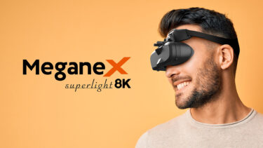 Meganex 8K Superlight: PC-VR-Brille mit 3.5K pro Auge, weniger als 185 Gramm