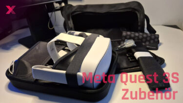 Meta Quest 3(S) Zubehör-Test: PowerA Reisetasche mit Made for Meta-Label