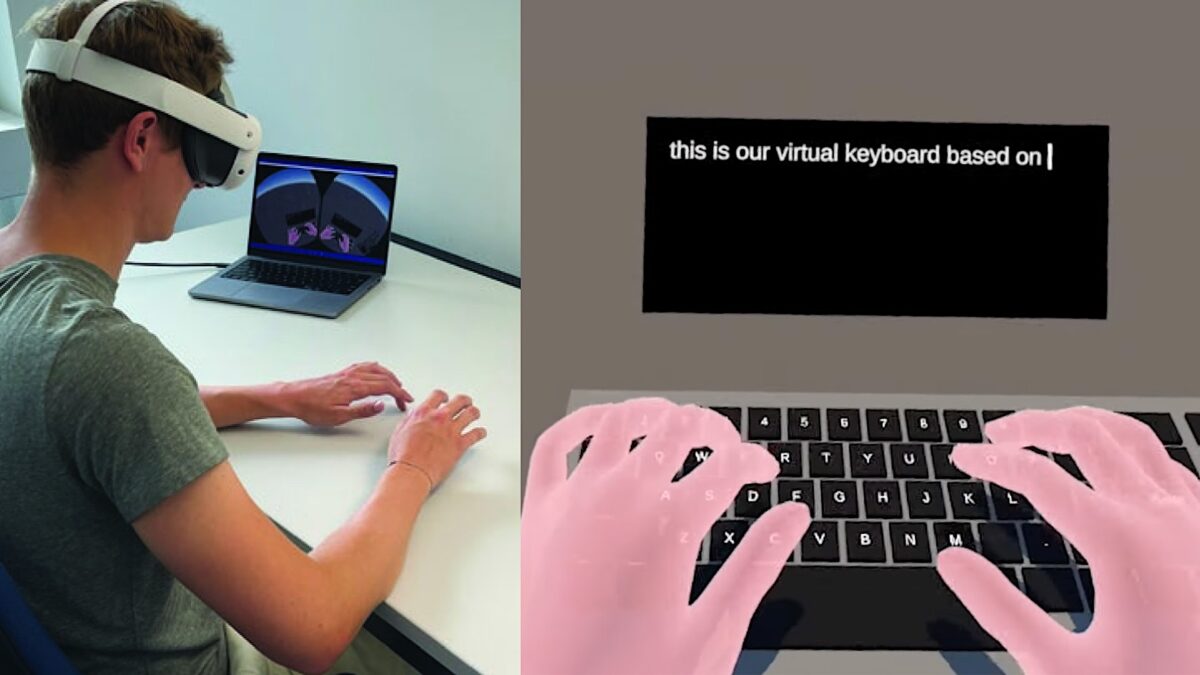 Quest 3: Meta forscht an neuer, schneller VR-Tastatur