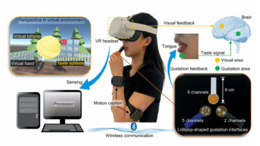 Forscher entwickelten einen VR-Lutscher, der Geschmack simuliert