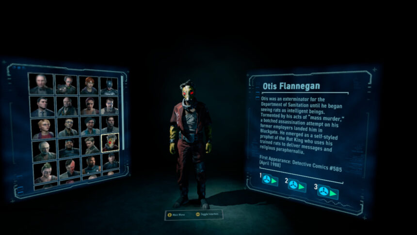 Im neuen Character Viewer könnt ihr die Charaktermodelle der Figuren aus Batman: Arkham Shadow genau inspizieren.