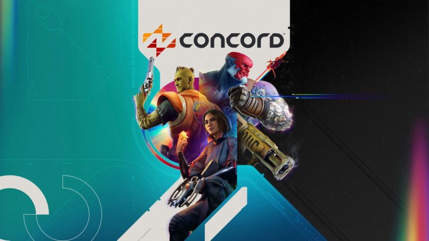 Die Keyart zum Spiel Concord. 