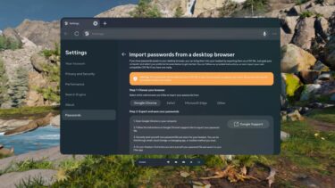 Meta Quest Browser lässt euch jetzt Passwörter importieren